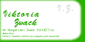 viktoria zwack business card